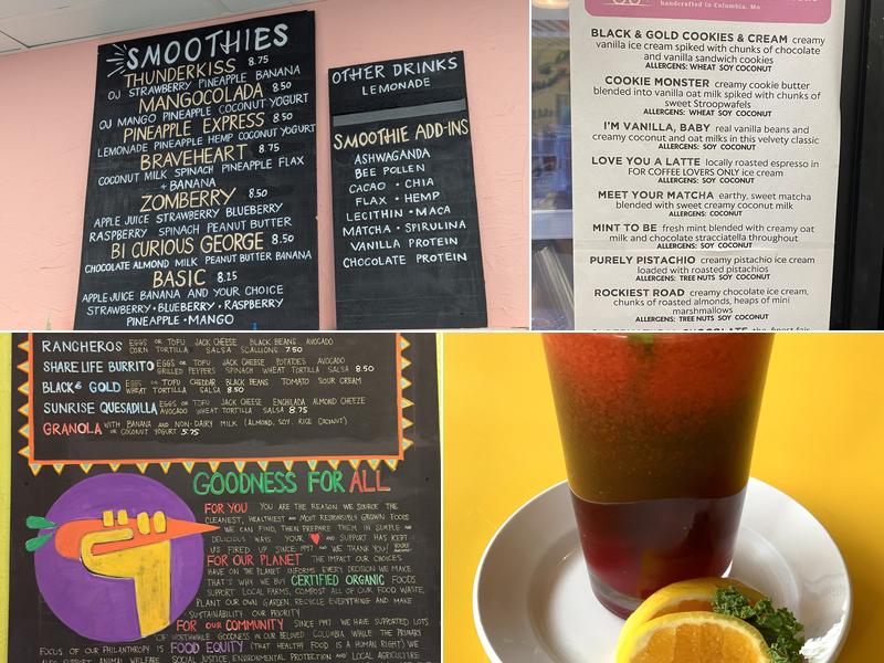 Main Squeeze Menu