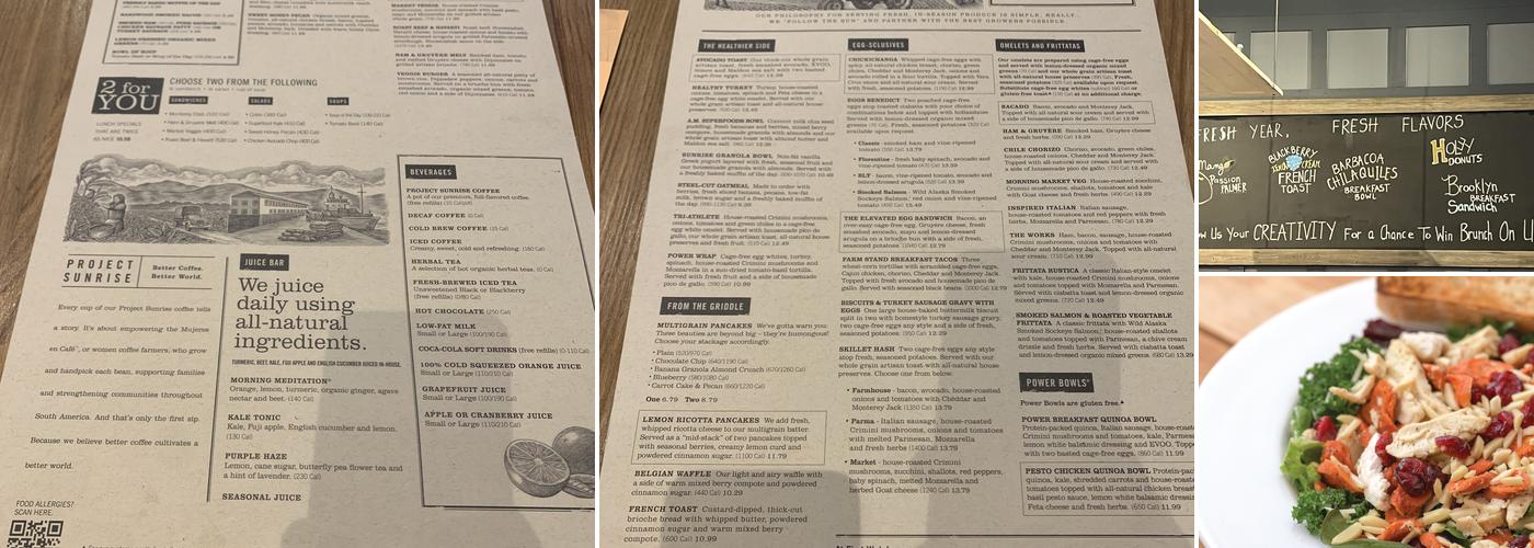 First Watch Menu