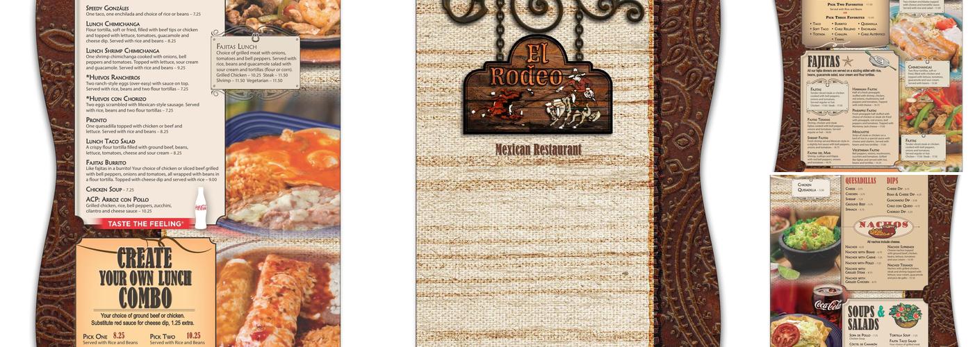 El Rodeo Menu