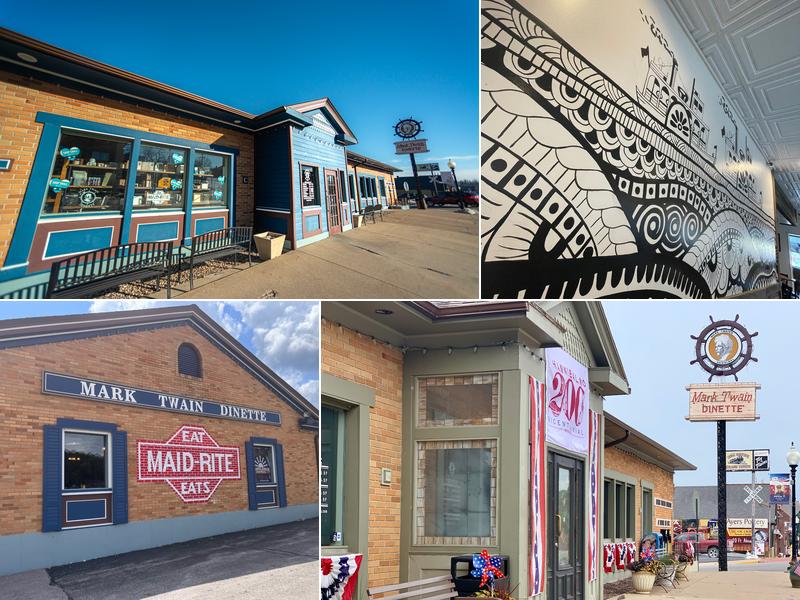 Mark Twain Dinette: Maid-Rite Restaurant and Diner