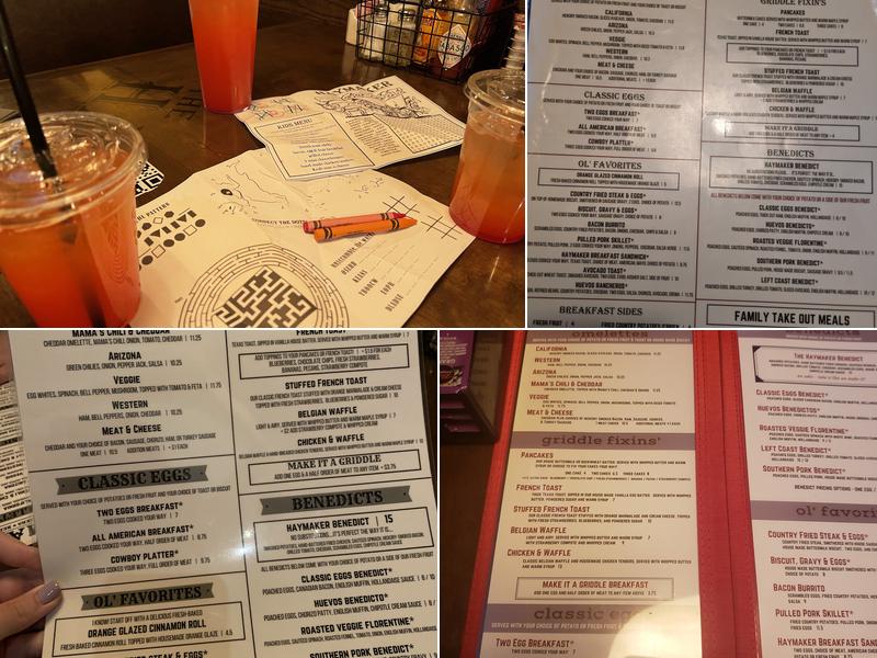 Haymaker Peoria Menu