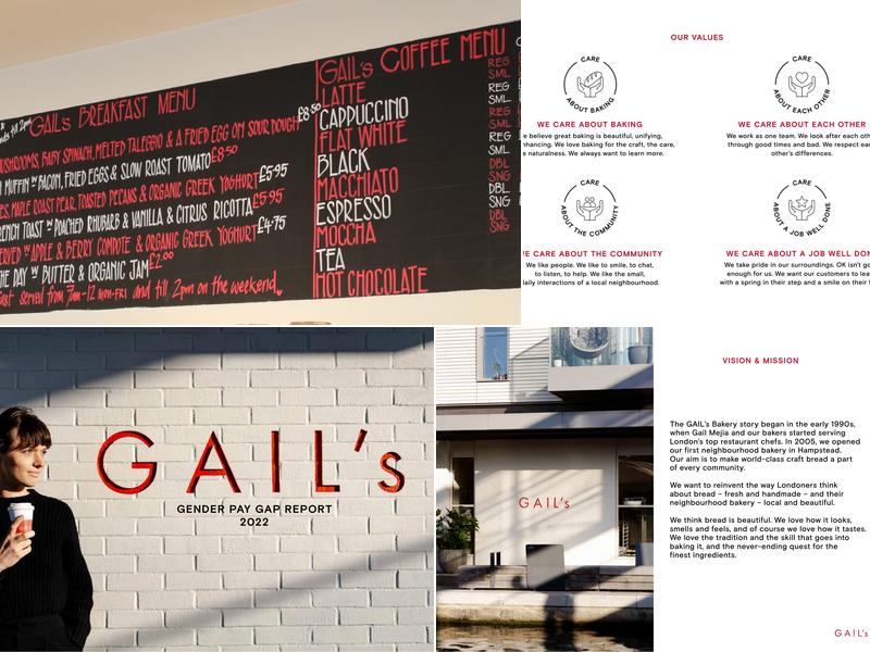 GAIL's Bakery St Johns Wood Menu