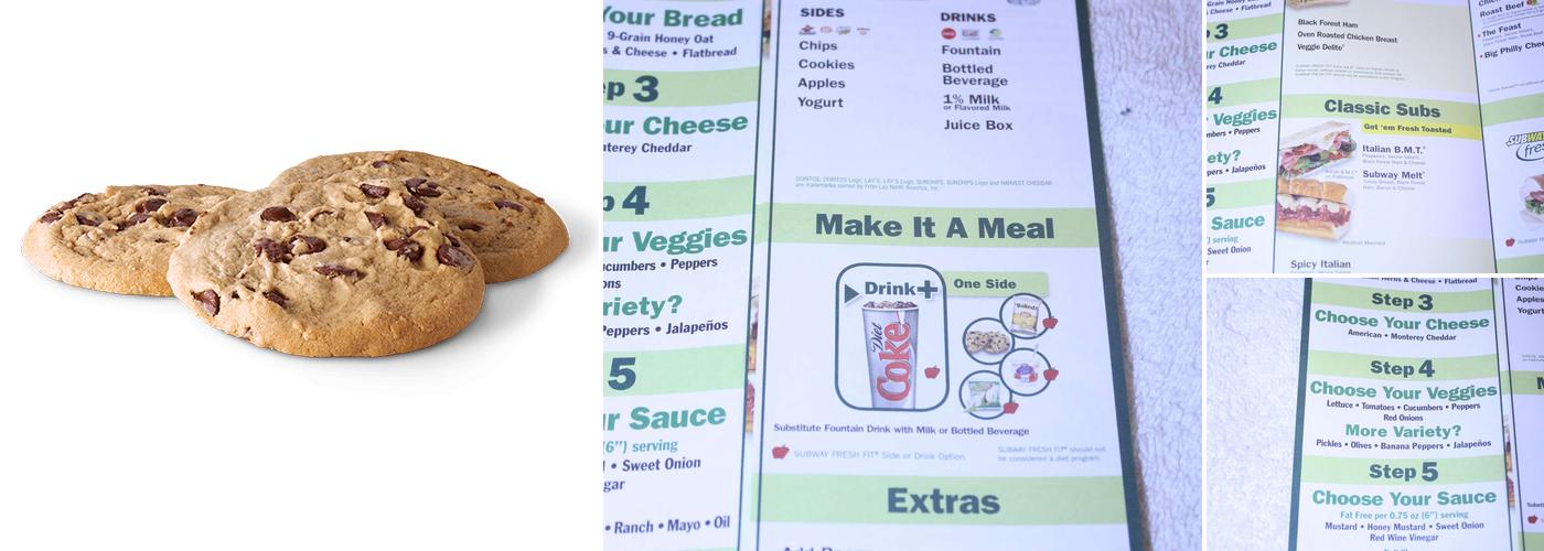 Subway Menu