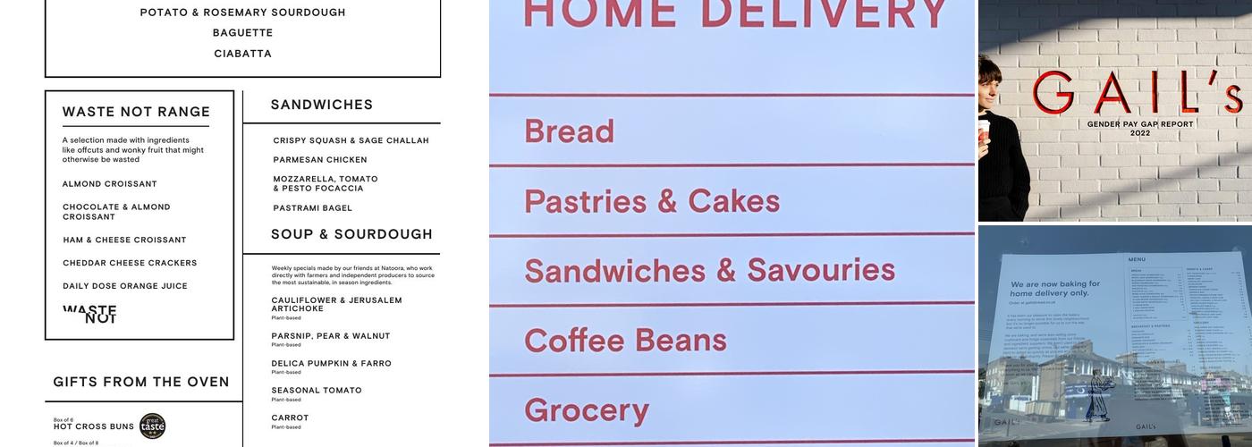 GAIL's Bakery Northcote Road Menu