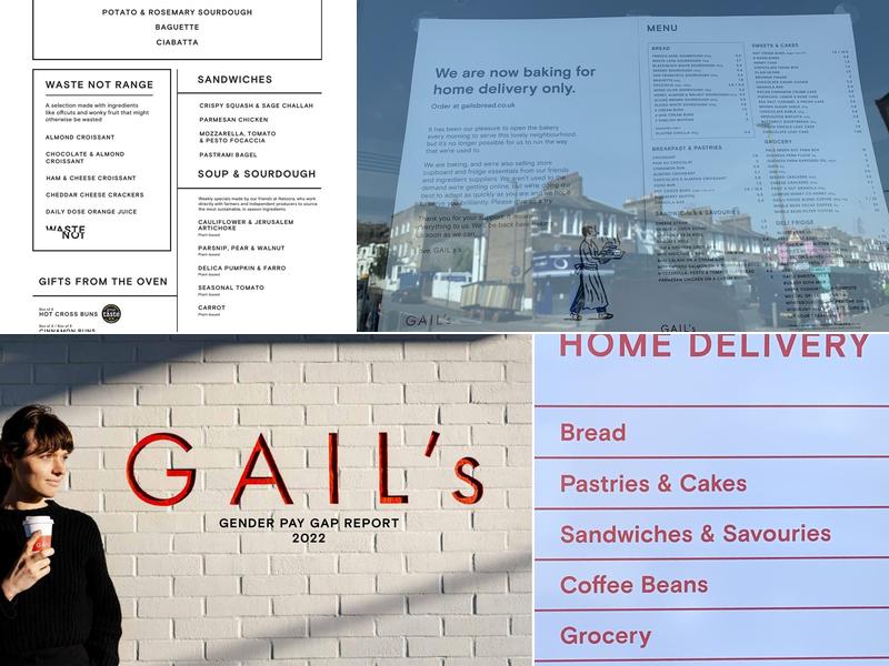 GAIL's Bakery Northcote Road Menu