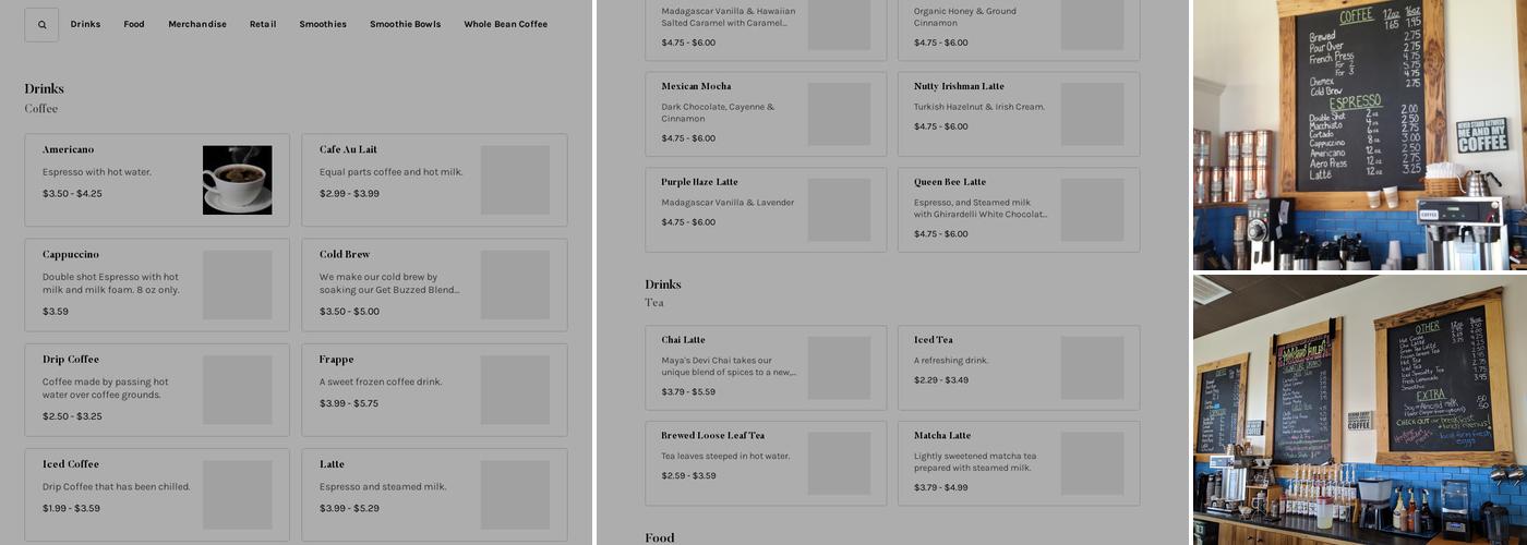 Little Green Hive Daleville Menu