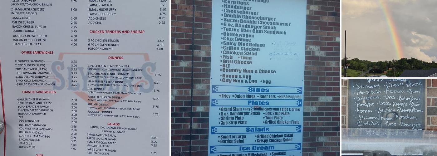 Slyders Menu
