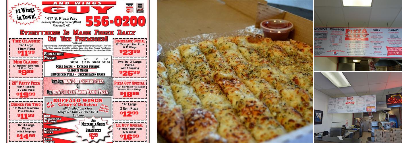 The Pizza Guy Menu
