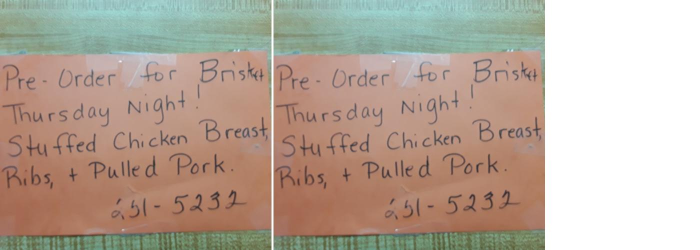 Boyd's Restaurant Menu