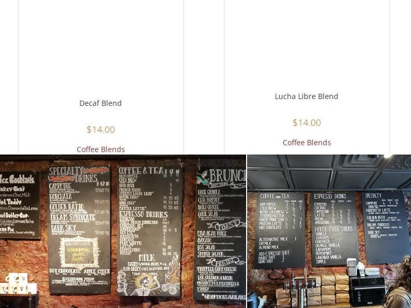 Firecreek Coffee Company Flagstaff Menu