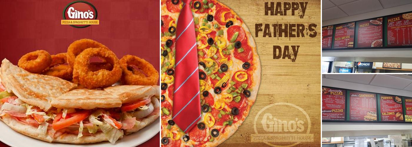 Gino's Pizza & Spaghetti House Menu