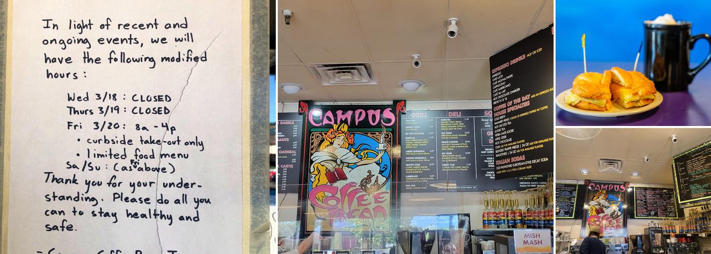 Campus Coffee Bean Menu