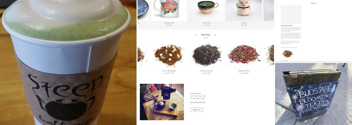 Steep Leaf Lounge Menu