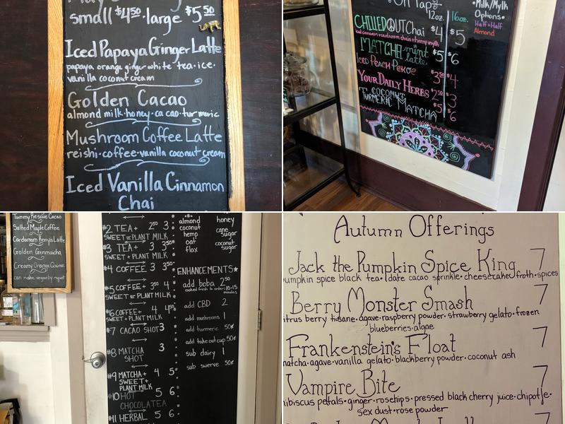 Potion Tea & Bakery Menu