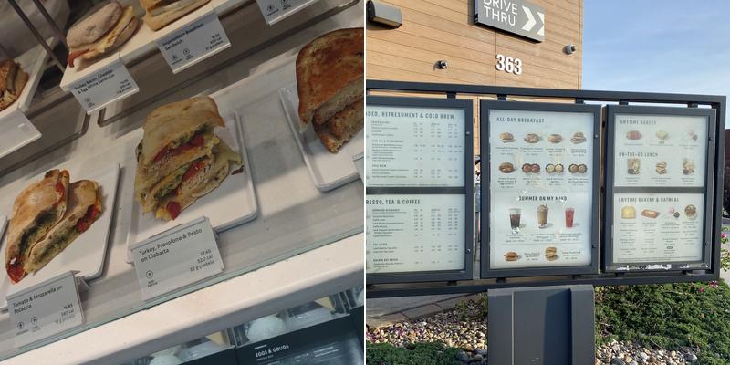 Starbucks Menu