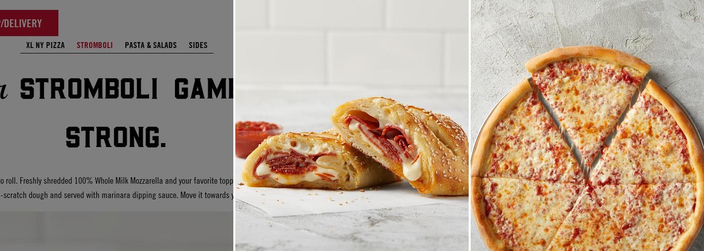 Sbarro Menu