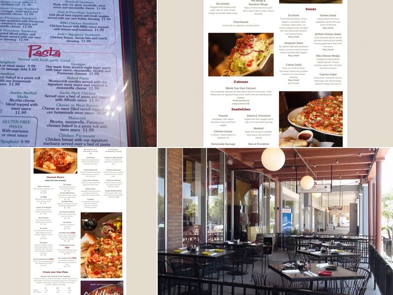 Da Boyz Italian Cuisine Menu