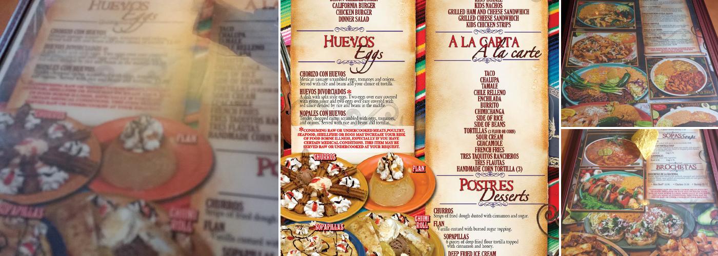 Hacienda Del Sol Menu