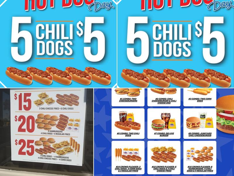 Hamburger Stand Menu