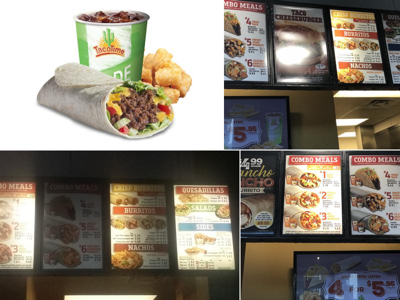 TacoTime Menu