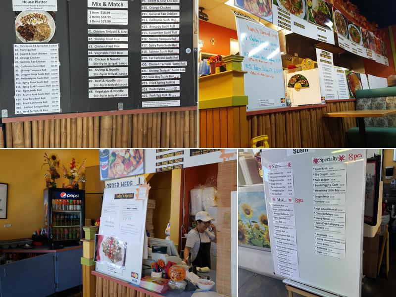 J's Asian Flaming Grill Menu