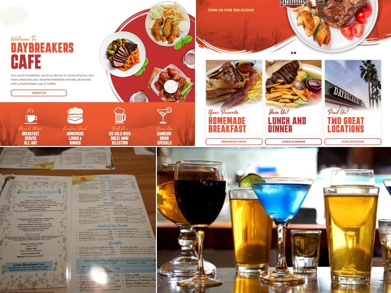 DayBreakers cafe Menu