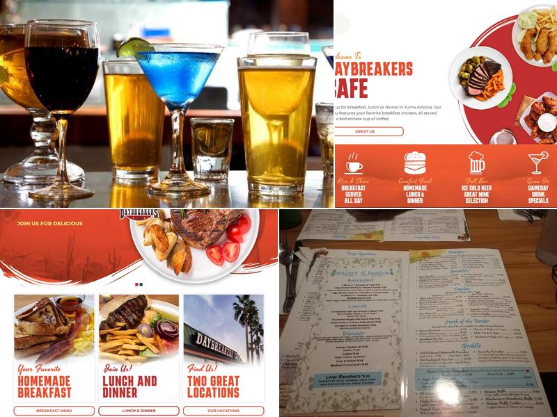 DayBreakers cafe Menu