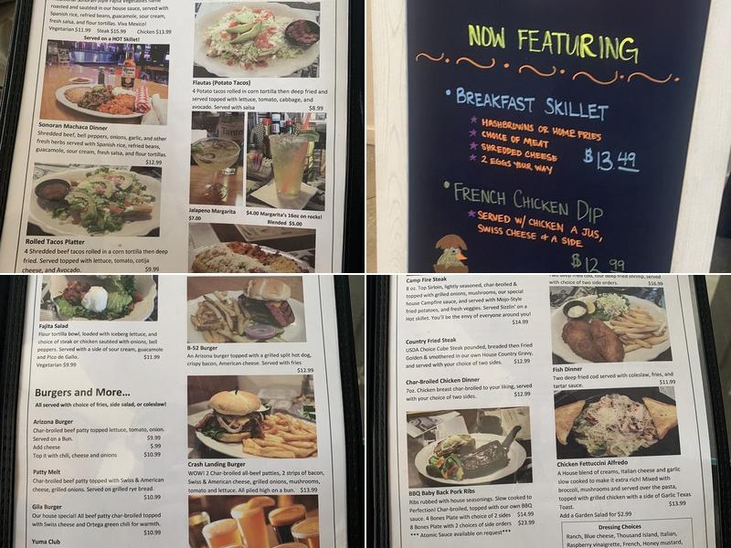 Yuma Landing Historic Site Landmark Menu