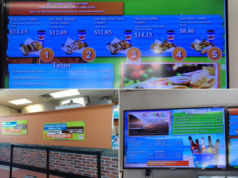 Las Palapas Taco Grill (Foothills) Menu