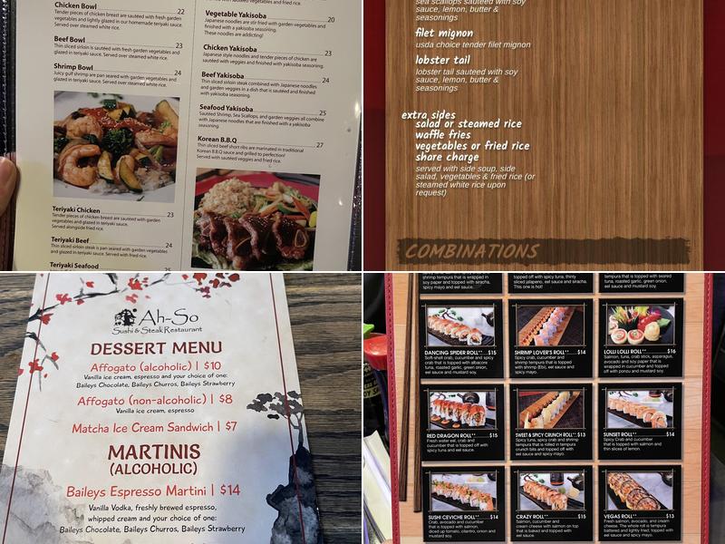 Ah-So Menu