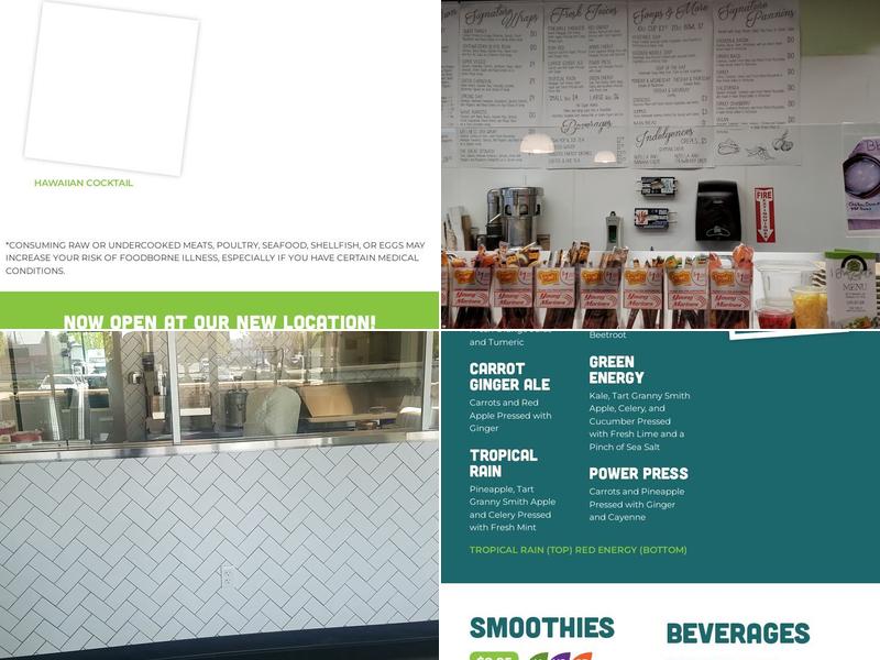 Fresh Leaf Co. Menu