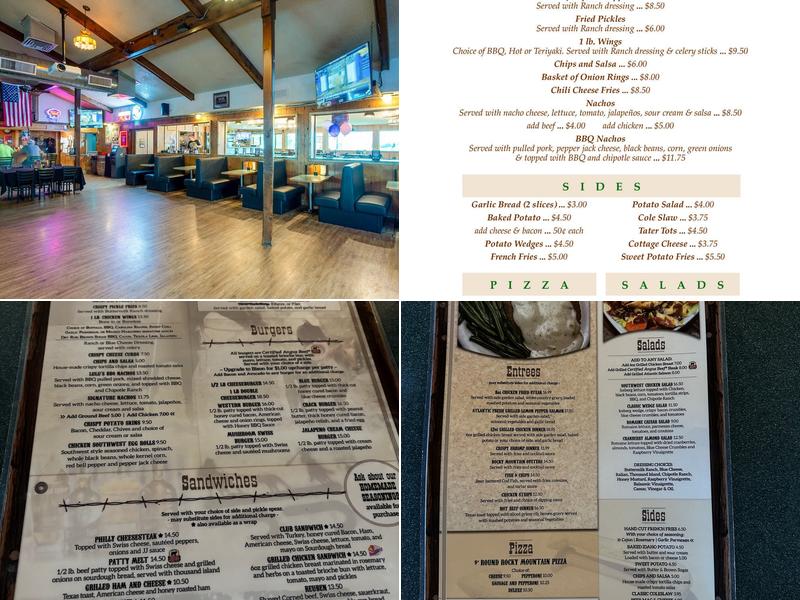 Lulu's Inn Menu