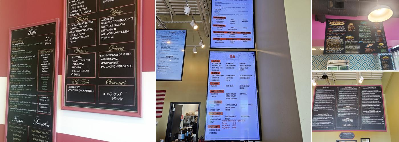Teaspoons Cafe Menu