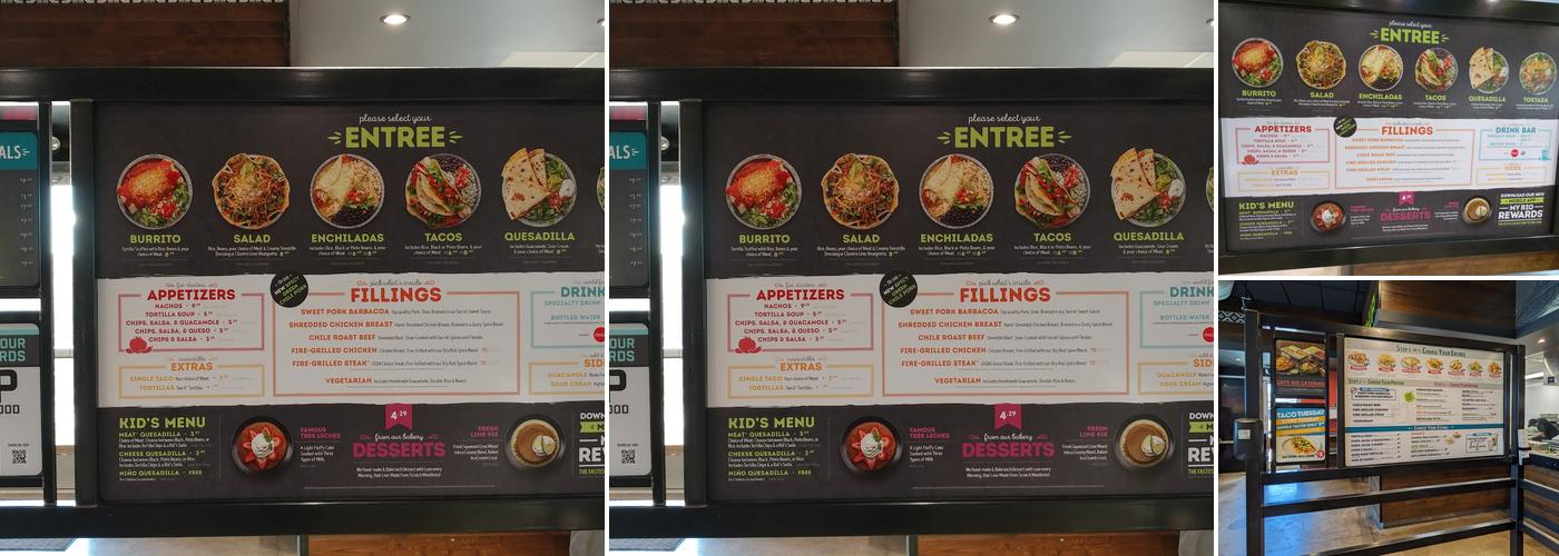 Cafe Rio Fresh Modern Mexican Menu