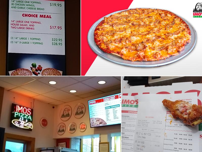 Imo's Pizza Menu
