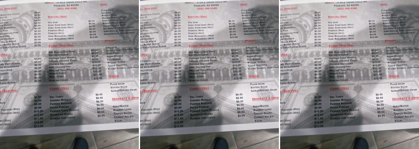 Marcel's Bar & Grill Menu