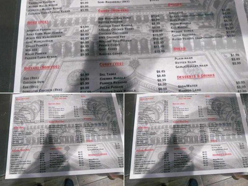 Marcel's Bar & Grill Menu