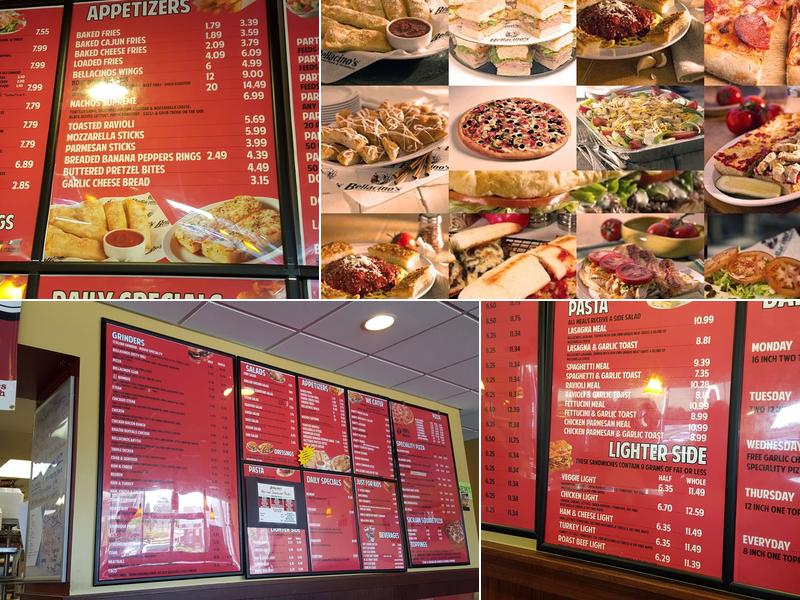 Bellacino's Pizza & Grinders Menu
