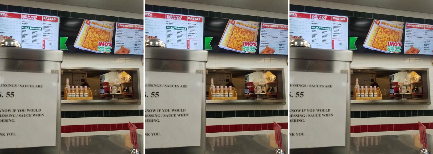 Imo's Pizza Menu