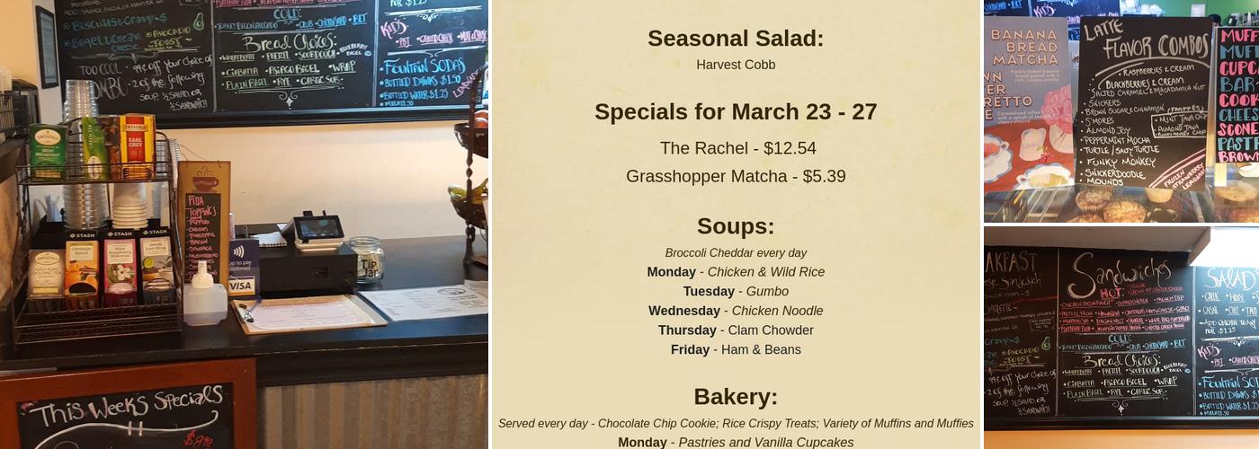 Cool Beans Cafe Menu