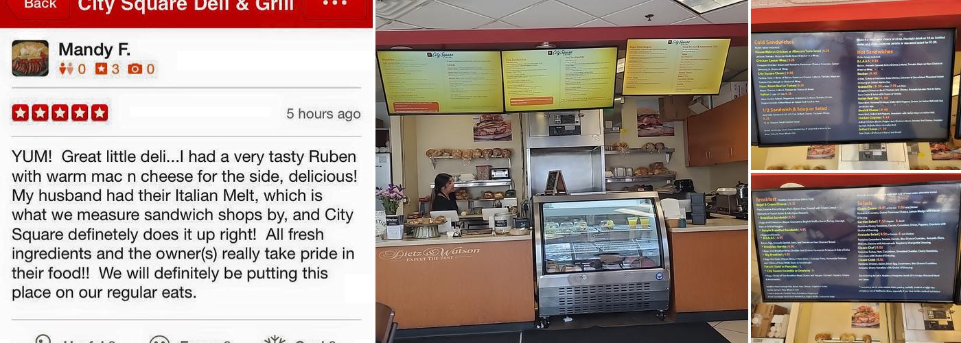 City Square Deli & Grill Menu