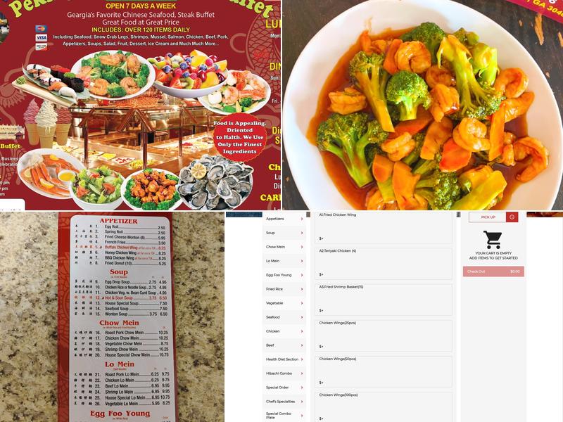 Peking Chinese Super Buffet Menu