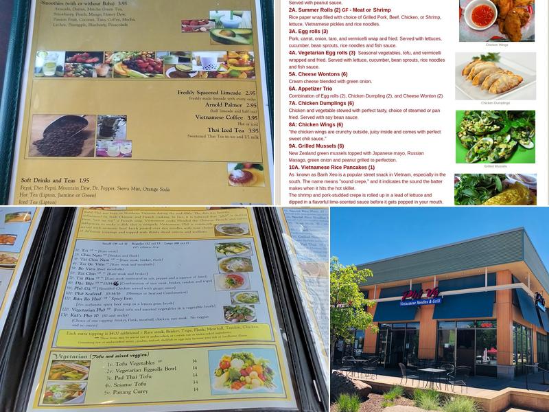Phở Vy - Aurora Menu