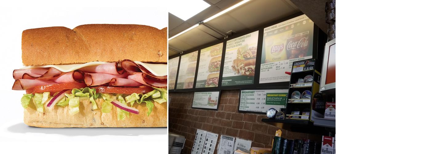 Subway Menu