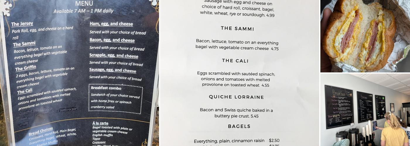 Newberry Café & Bakery Menu