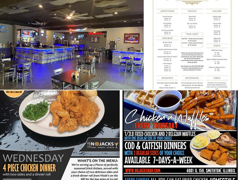 No Jacks Menu