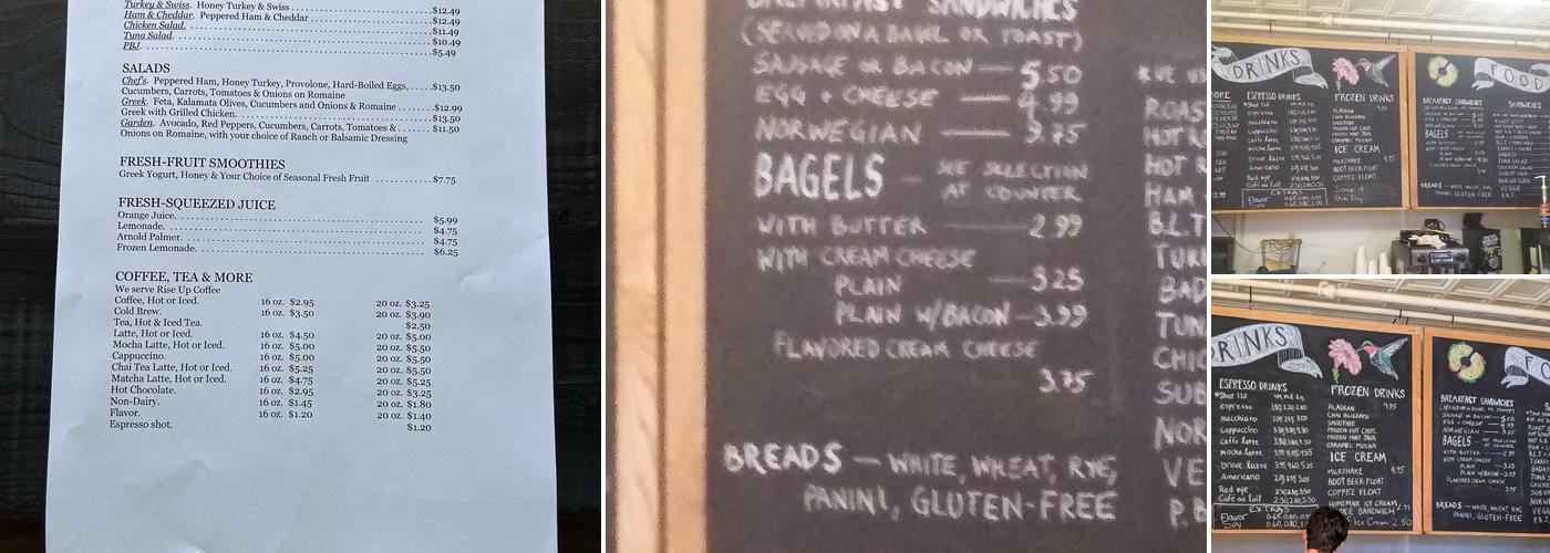 Play It Again Sam Menu