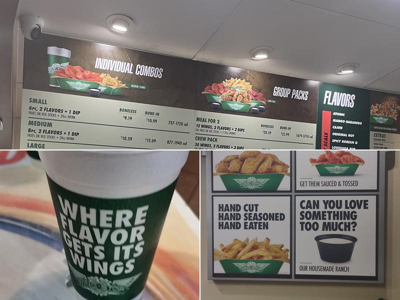 Wingstop Menu