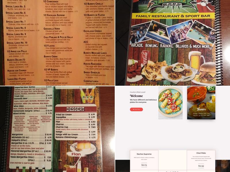 Los Nortenos Menu