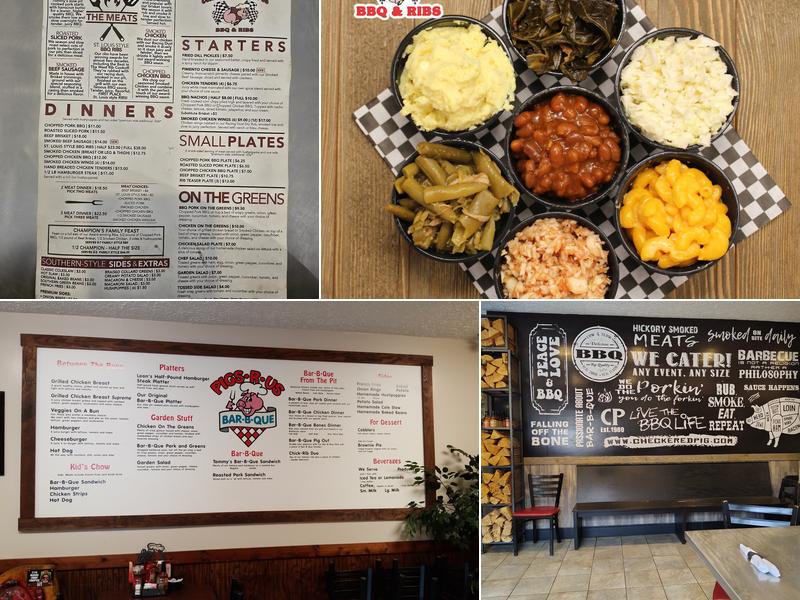 Checkered Pig BBQ & Ribs Menu
